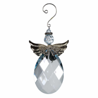 Decorative Accessories Angel Blue Water Acrylic With Silver