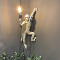 Ringo The Monkey Hanging Silver Light