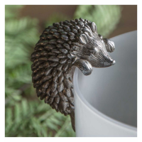 Hedgehog Pot Hanger Silver (2pk)