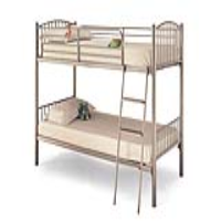 Oslo 90 Cm Twin Silver Bunk Bed