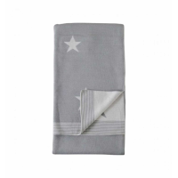 Knitted Throw Grey