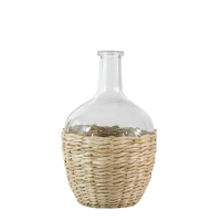 Grey Batanta Bottle Vase Natural