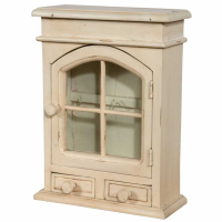 Cream Key Cabinet