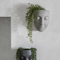 Serene Wall Planter Grey