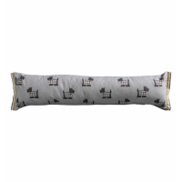 Dog Draught Excluder Grey