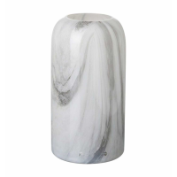 Vase White And Grey Small