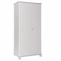 Copenhagen 2 Door Wardrobe in White