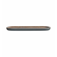 Serving Platter Large Grey