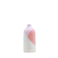 Cream Pink Arlo Vase Medium