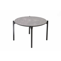 Elvar Lamp Table Round Grey Concrete