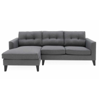 Astrid Corner Group Charcoal New (LHF)