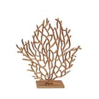 43cm Gold Tree Sculpture With Gold Base