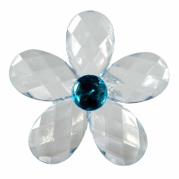 Water Blue Flower Napkin