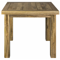 Traditional Country Charm Wood Oblong Rectangular Butterfly Kitchen Dining Table 78x80cm