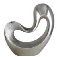 Medium Silver Abstract Decoration