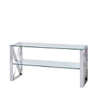 Zenith Stainless Steel Entertainment Unit
