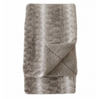 Faux Fur Throw Natural
