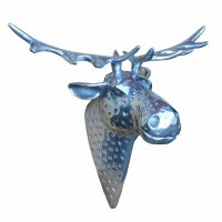 Aluminium Moose Head