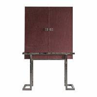 Modern Style Wood And Metal 2 Door Living Room Cocktail Cabinet 190 x 119cm