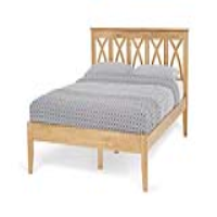 Autumn 120Cm Hevea Bed Honey Oak