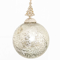 The Noel Collection Mercury Tree Top Bauble