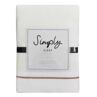 White Blush Carnaby Duvet Set WhiteBlush Double