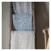 Mohair Throw Ink
