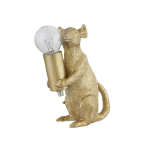Marvin The Mouse Gold Table Lamp