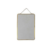 Size mm 4 Antique Brass Zuri Mirror Rectangle Antique Brass