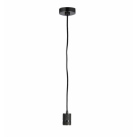 Pendant Light Black Chrome