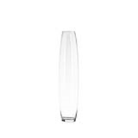 Value 60cm Clear Glass Curved Vase
