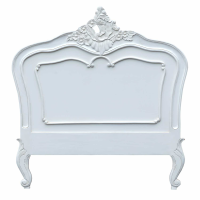 Single White Painted French Style Headboard