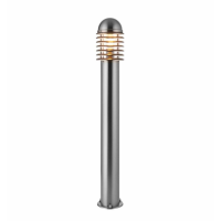 Modern Large Polished Chrome Finish Floor Lamp with LED Lamps 100x15cm