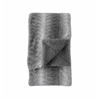 Faux Fur Throw Grey