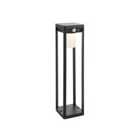 Black Hallam Outdoor 1 Floor Light