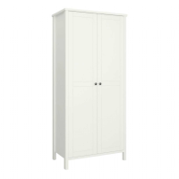 Tromso 2 Door Robe Off White