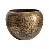 Planter Large Brass Antique