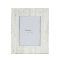 White Lucille Photo Frame White