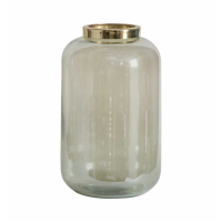 Lustre Vase Green Small