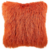Value Unfilled Fluffy Terracotta Cushion