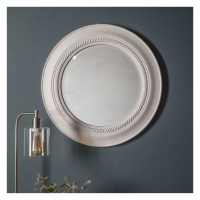 Round Mirror White