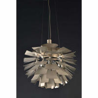 The Artichoke Chrome Ceiling Light