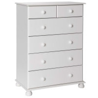 Richmond 2+4 Deep Chest in Off White