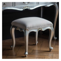 Dressing Stool Silver