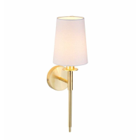 Wall Light Brushed Brass
