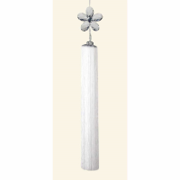 White Tassel With Crystal