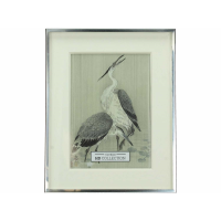 Strata Nickel Finish Photo Frame 13x18cm