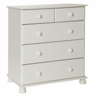 Copenhagen 2 + 3 Deep Drawer Chest in White