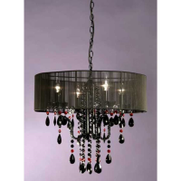 Black Chandelier 4 Arm