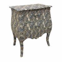 Lounge Lizard Leopard Bombe Chest